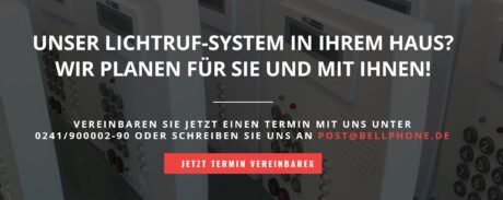 Neues Lichtruf-System von BELLPHONE