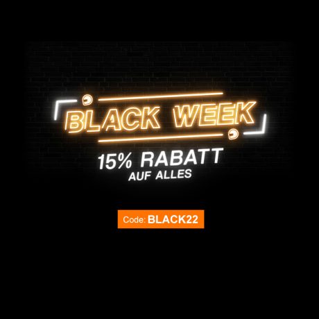 Black Week - lohnende Deals und rasante Rabatte