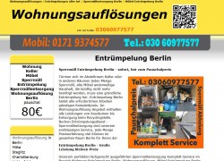 Haushaltsauflösungen Berlin Tel. 03060977577