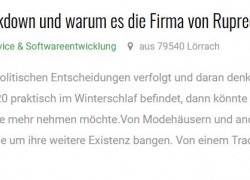 Der gefühlte Never-Ending-Lockdown und warum es die Firma von Ruprecht Helms relativ kalt lässt.